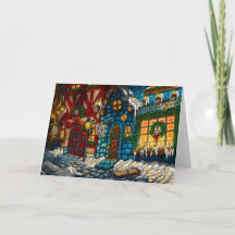 Yule Cheer Greeting Card