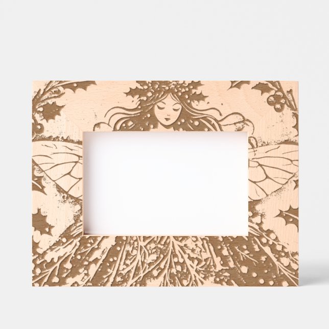 Yule Goddess Winter Solstice                       Etched Frames (Front)