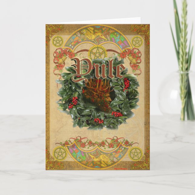 Yule Greeting Card (Front)