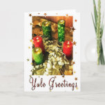 Yule Greetings Holiday Card<br><div class="desc">Yule greeting</div>