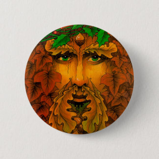 Yule King 6 Cm Round Badge
