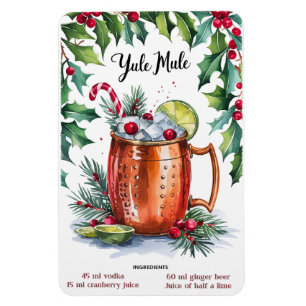 Yule Mule Magnet