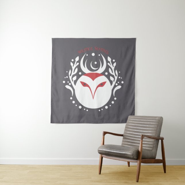 Yule Owl Tapestry (In Situ)