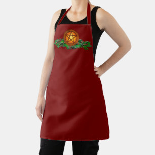 Yule Pentacle Apron