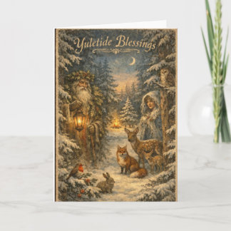 Yuletide Blessings Card