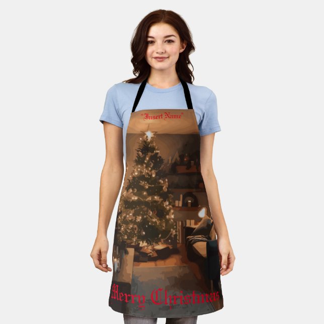 Yuletide Charm Apron (Worn)