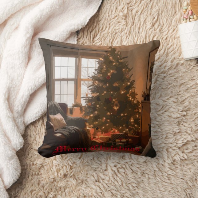 Yuletide Charm Cushion (Blanket)