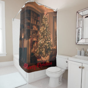 Yuletide Charm Shower Curtain