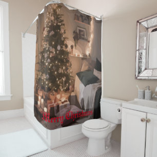 Yuletide Charm Shower Curtain