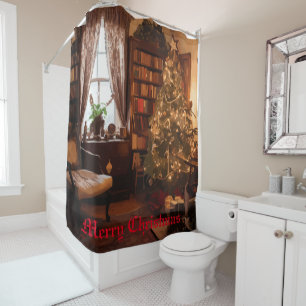 Yuletide Charm Shower Curtain