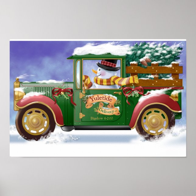 Yuletide Delivery Poster (Front)