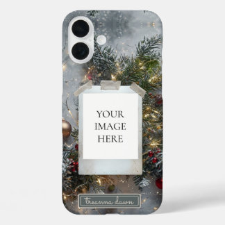 Yuletide Elegance iPhone 16 Plus Case
