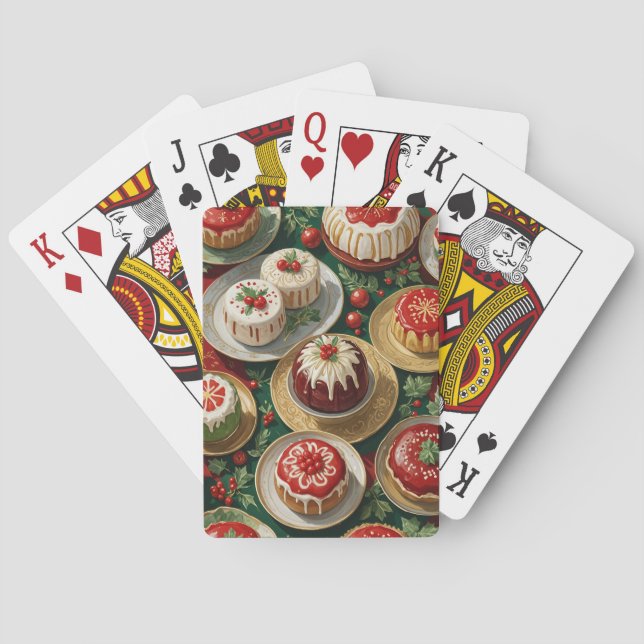 Yuletide Feast Playing Cards (Back)