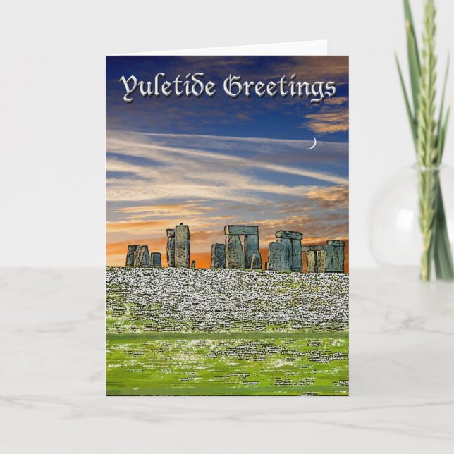 Yuletide Greetings Card (Front)