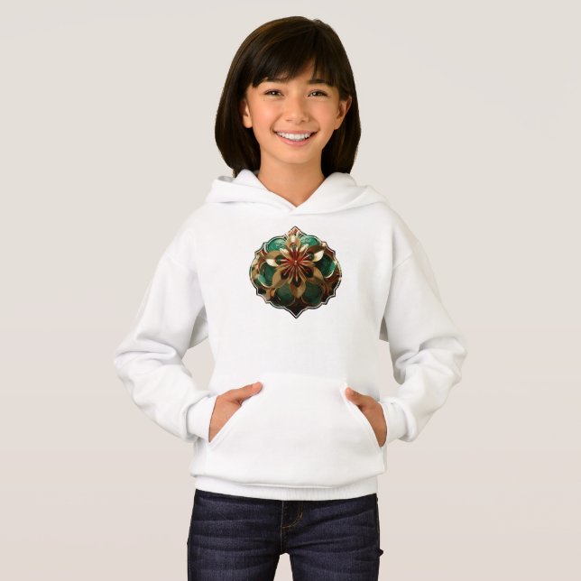 Yuletide Opulence: Golden Threads of Christmas (Front Full)