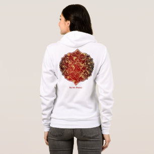 Yuletide Opulence: Golden Threads of Christmas Hoodie