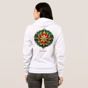 Yuletide Opulence: Golden Threads of Christmas Hoodie
