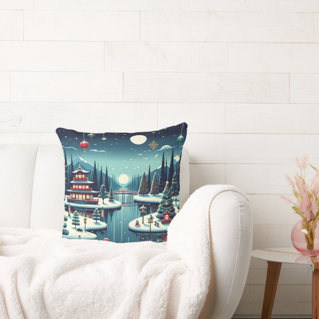 Yuletide Reflections in the East Cushion (Couch)