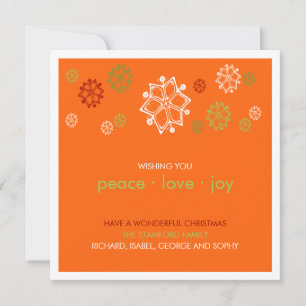 Yuletide Snowflake Scribbles :: Christmas Card
