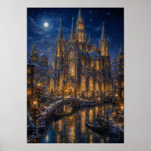 Yuletime Canal II - Luminous Cathedral