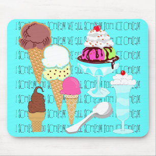 Yum-a-licious Ice Cream Mousepad