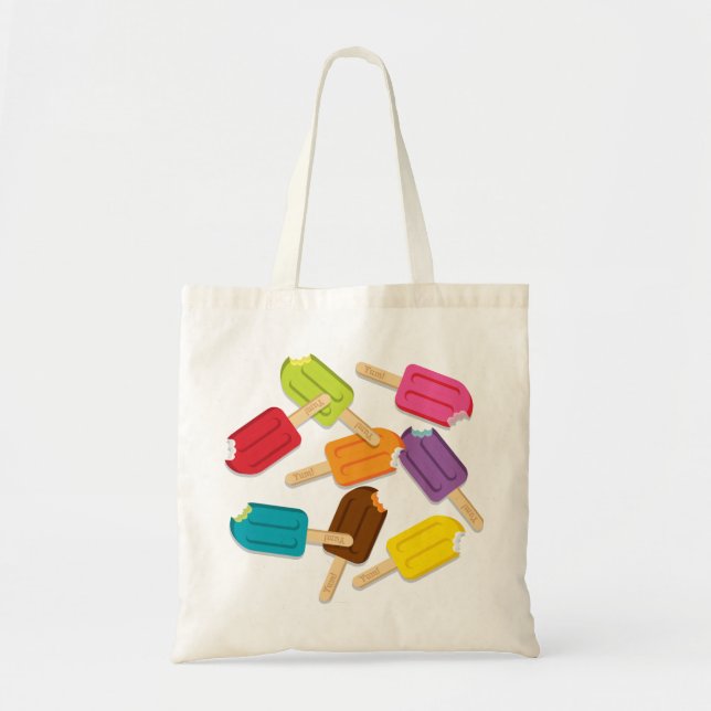 Yum! Popsicle Tote Bag (Front)