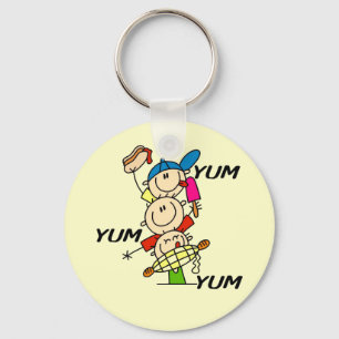 Yum Yum Summer Key Ring