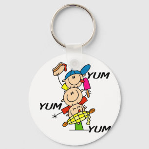 Yum Yum Summer Key Ring
