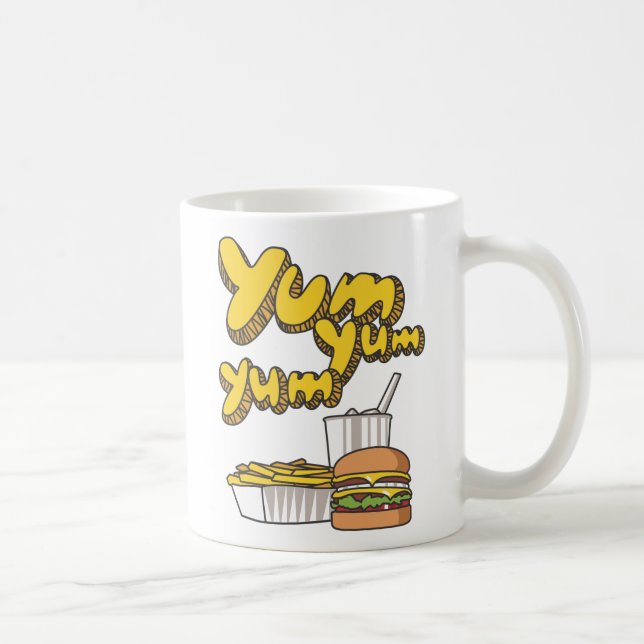 Yum Yum Yum Coffee Mug (Right)