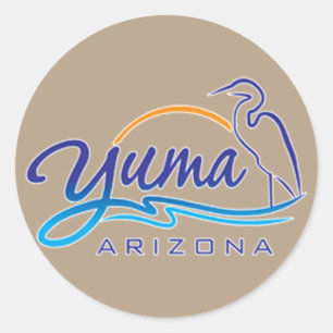 Yuma, Arizona Classic Round Sticker