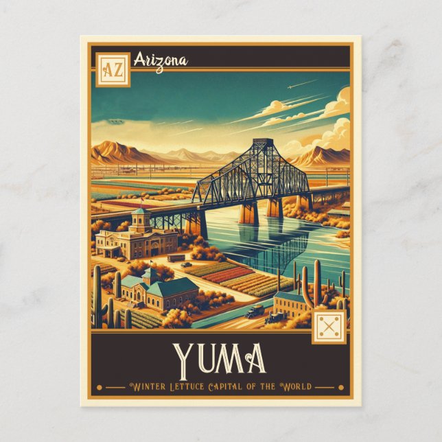 Yuma, Arizona | Vintage Postcard (Front)