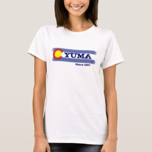 Yuma Colorado local flag ladies tee