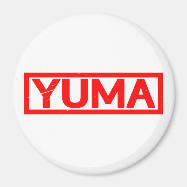 Yuma Stamp Magnet (Front)