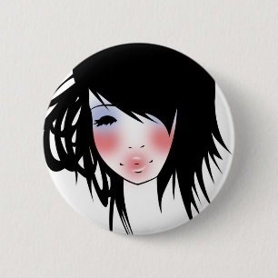 Yume 6 Cm Round Badge