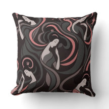 Yumeji Inspired Cushion – Hirado Woman Motif