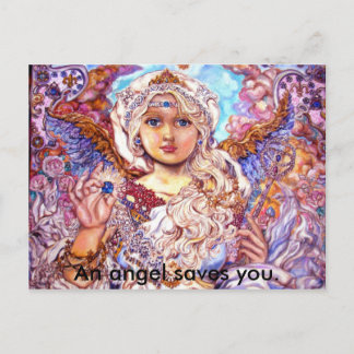 yumi sugai angels, An angel saves you. Postcard