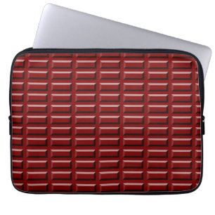 Yummy Chocolate Bar Design Laptop Sleeve