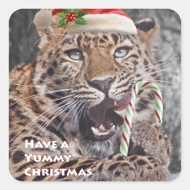 Yummy Christmas Sticker (Front)