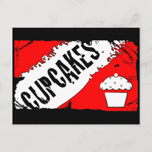 yummy crumbs cupcakes postcard