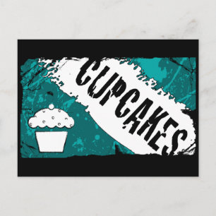 yummy crumbs cupcakes postcard