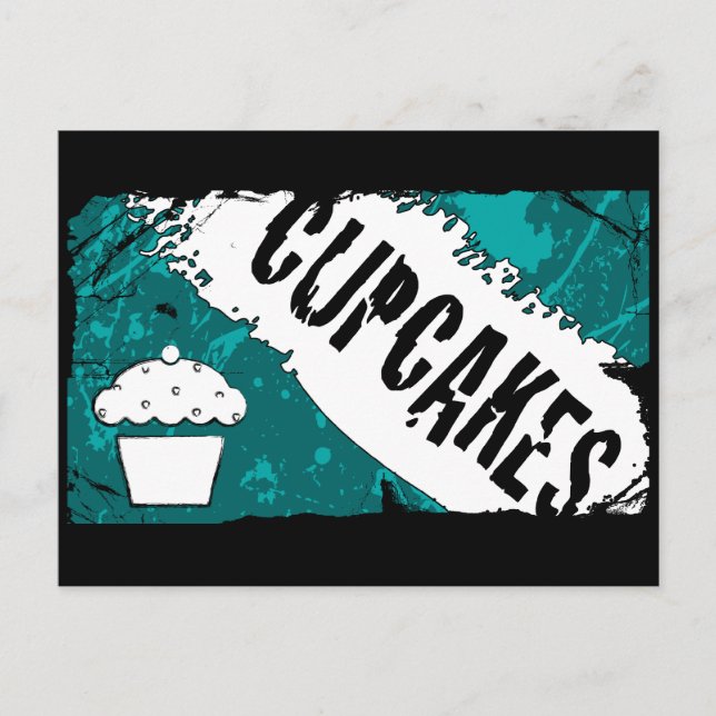 yummy crumbs cupcakes postcard (Front)