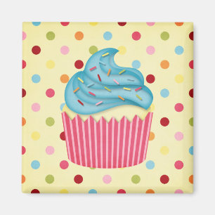 yummy cupcake magnet