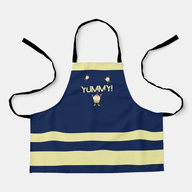 Yummy cupcakes  apron (Front)