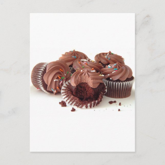YUMMY CUPCAKES POSTCARD (Front)