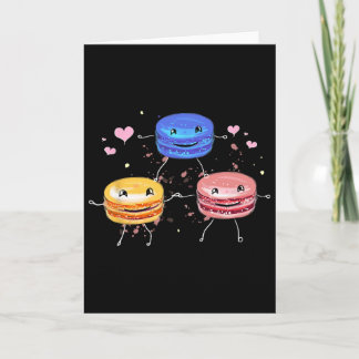 Yummy Cute Cheerleading Macaroon Gift  Card