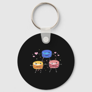 Yummy Cute Cheerleading Macaroon Gift Key Ring