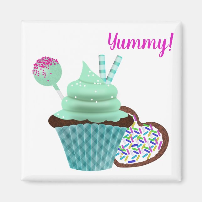 Yummy Dessert Magnet (Front)