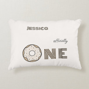Yummy doughnut decorative cushion