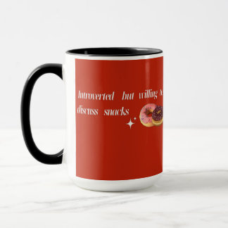 Yummy Doughnut Delight – Pink & Chocolate Mug