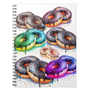 (yummy) doughnut notebook